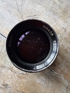 Nikon 85mm F/2 Nikkor Portrait Lens Manual Focus