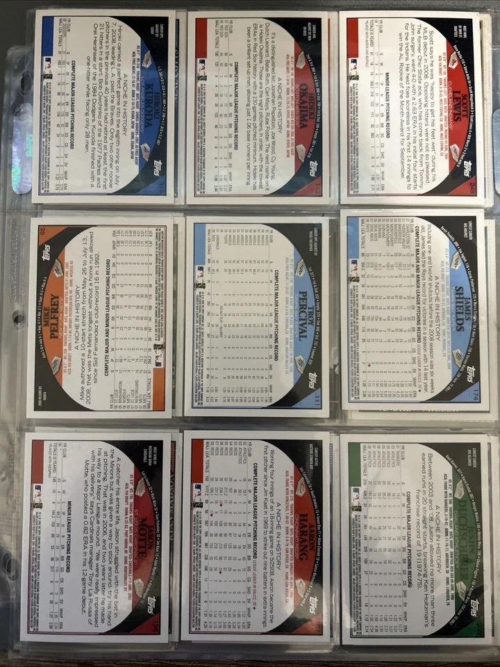 “2008 Topps Baseball Card Lot w/ Max Scherzer Rookie RC + Stars A-Rod,Howard, CC - Image 4 of 4