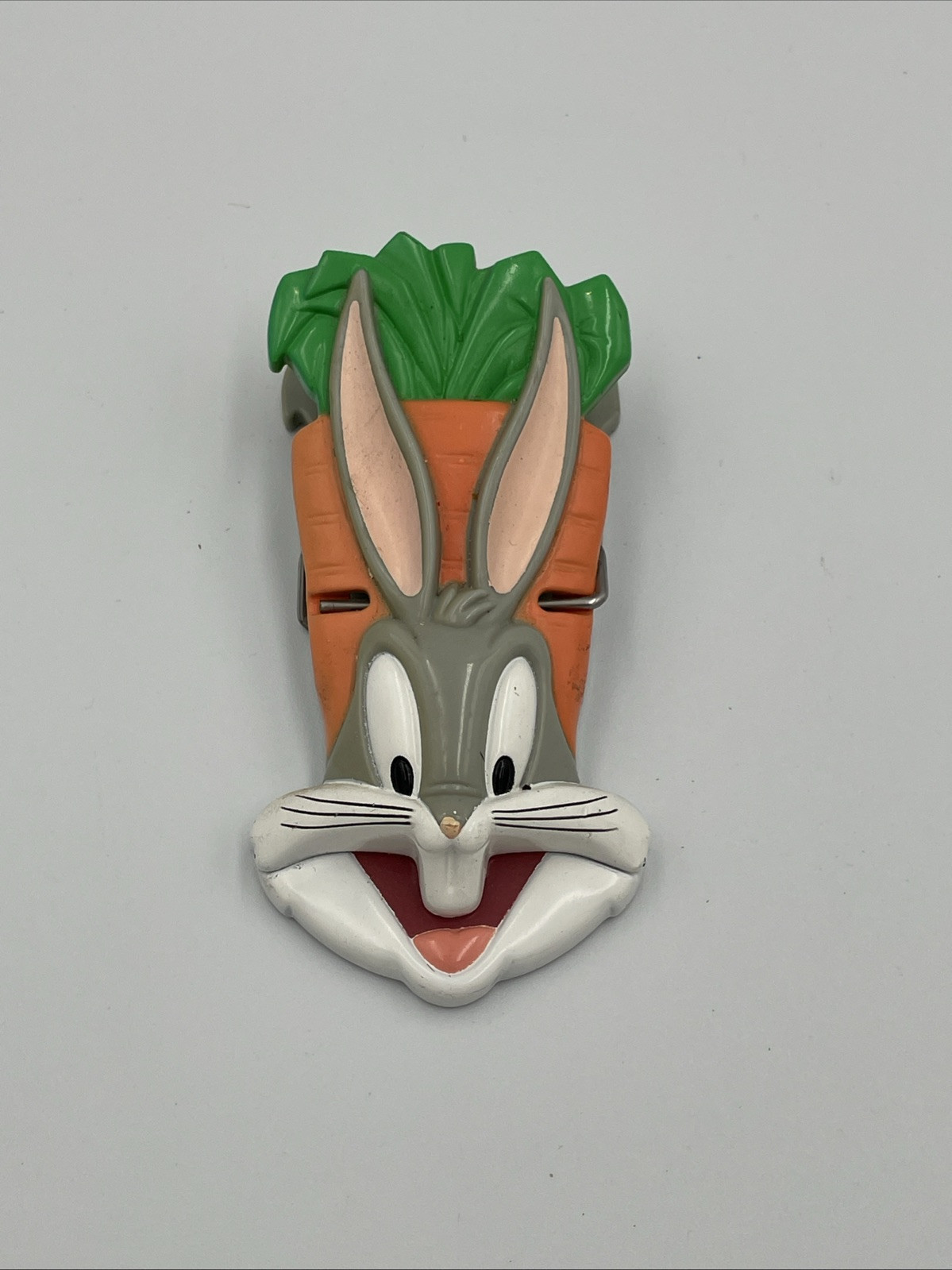 Bugs Bunny Snack Keeper Bag Clip Fridge Magnet 1997 Vintage