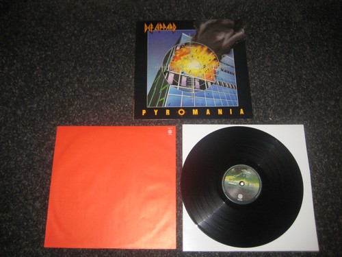 1 Lp DEF LEPPARD PYROMANIA NL-PRESS 1983