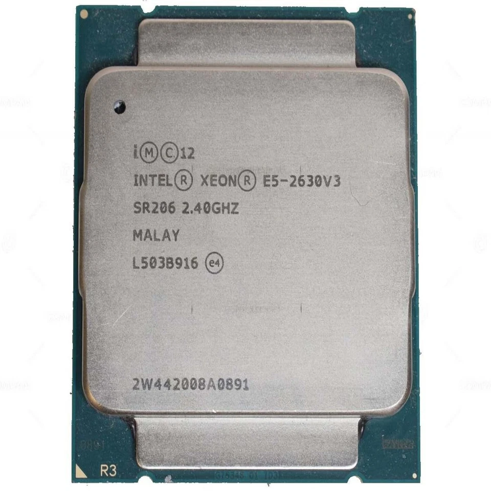 Intel Xeon E5-2630 V3 LGA2011 LGA 2011 CPU Processor SR206 8C/16T 2,40GHZ Max - Image 3 of 3