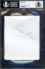Jimmie Foxx Beckett BAS Signed Album Page Mint Autograph