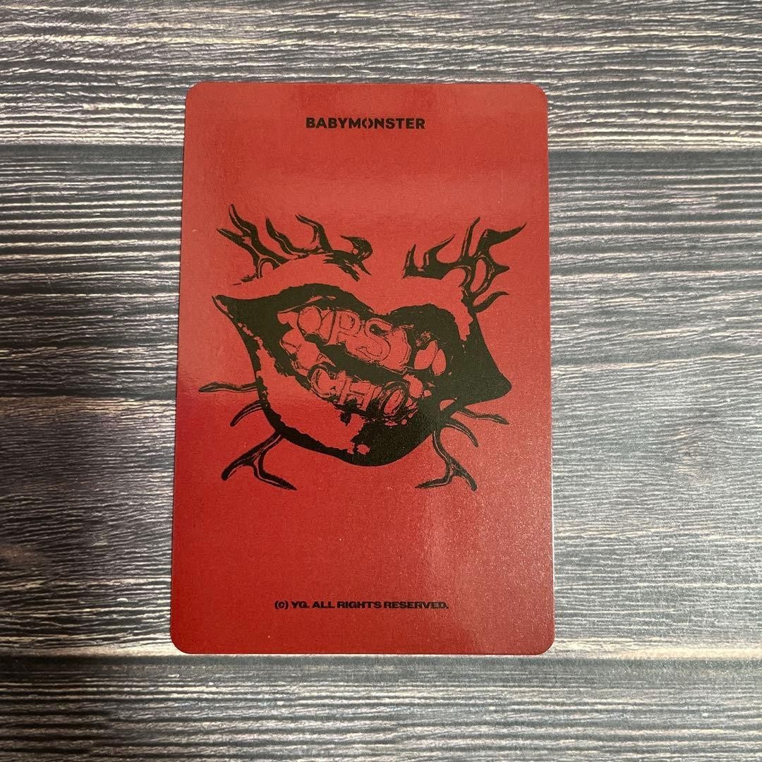 BABYMONSTER AHYEON PSYCHO Photocard PC Photo card Kpop PVC | eBay
