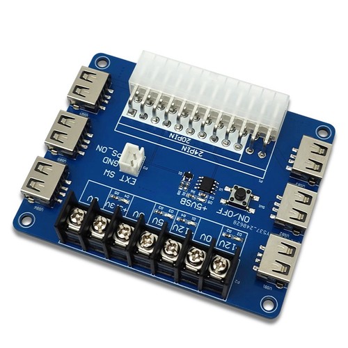 20 Pins 24 Pins ATX Adapter Board Pickup Board Module USB Charging8801 - Afbeelding 7 van 9