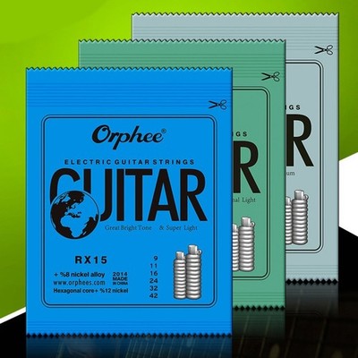 9-42/10-46/11-50 Gauges E-Gitarrensaiten Full Size Light Medium Hohe Qualität