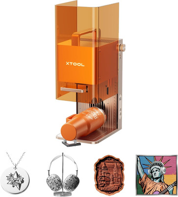 F2 5W IR & 15W Diode Dual Laser Engraver, Built-In 50MP Camera, 6000Mm/S Ultra F