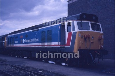 Doncaster Works Class 50 50035 1986 Agfachrome 35mm Dia 4C37 RN589
