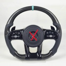 Mercedes Amg Style Carbon Fiber Steering Wheel Custom - Message Seller Mercedes Amg Style Carbon Fiber Steering Wheel Custom - Message Seller