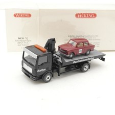 Wiking 1:87 063650 MAN TGL rimorchio con Trabant in confezione originale RR7821