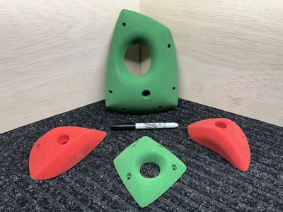 #ad Set Of 4 Rock Climbing Holds. Never Been Used. Please Read Description. #26 5. $49.00