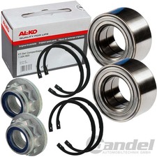 2x AL-KO KOMPAKTLAGER-SATZ ANH&Auml;NGER RADLAGER 39x72x37mm 2050 2051 ET-SET 1224803