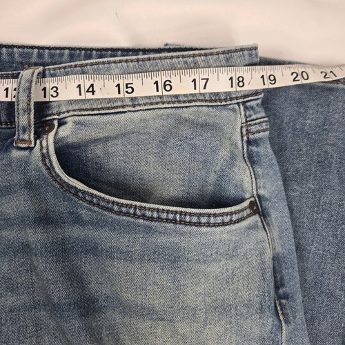 MONFRERE Brando Jeans Slim Fit Stretch Denim Medium Indigo Wash Herren Größe 38x34 - Bild 9 von 11