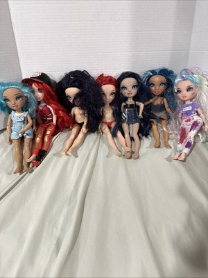 Lot of 7 Rainbow High Dolls - Need TLC
