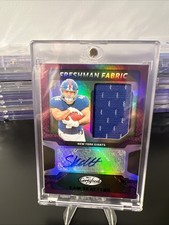 2025 Panini Certified Cam Skattebo Rookie Patch Auto (RPA) /399 Freshman Fabric