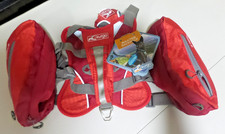 Kurgo Baxter Dog Backpack 3.75 Liter Dogs 30-85 Lbs Baxter Red "NEW WITH TAGS"