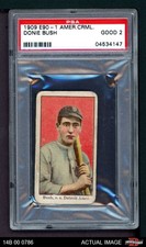 1909 E90-1 American Caramel Donie Bush Tigers PSA 2 - GOOD