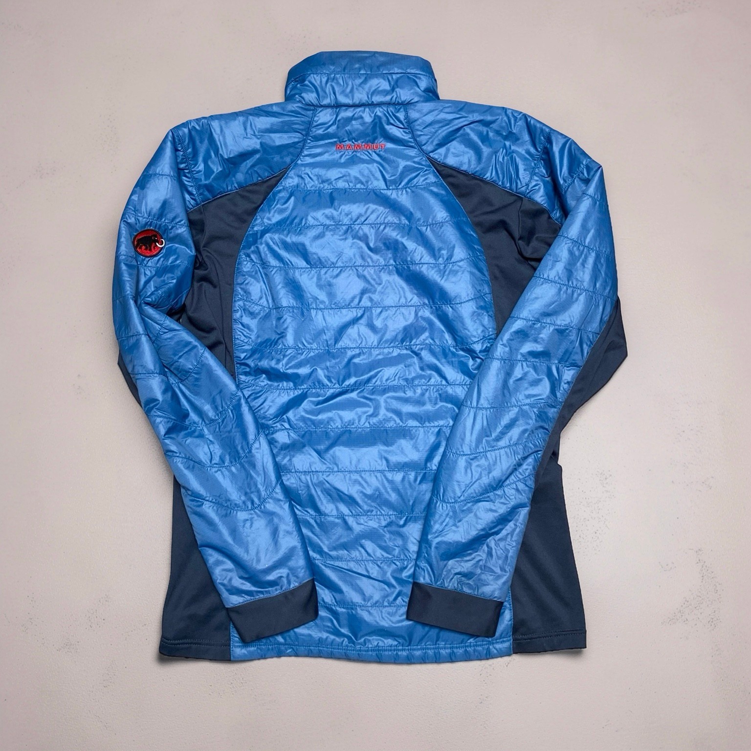 Mammut Jacket Mens M Blue Navy Polartec Alpha Insulated Full Zip Outdoor - second product detail image