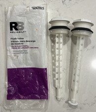 RELIABILT White Plastic Flush Valve with chain for Mansfield model 210