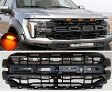 Grill For Ford F150 Raptor Style Grill 2024 2025 Grille Wletter Camera Bracket