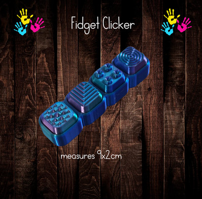 Fidget Clickers - Geist - sensorisch - autistisch - Schreibtischspielzeug