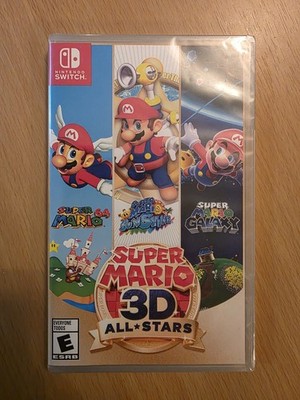 SEALED NEW Super Mario 3D All-Stars Nintendo Switch allstars all stars NEW