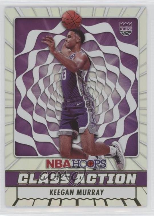 2022-23 Panini NBA Hoops Class Action Holo Keegan Murray #4 9v7