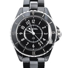 CHANEL J12 H5695 Black Ceramic 33mm #238