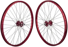 SE Bikes 26" BMX Wheelset - RED