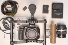 Nikon D5100 DX Camera with Nikkor 28mm AI-S Lens