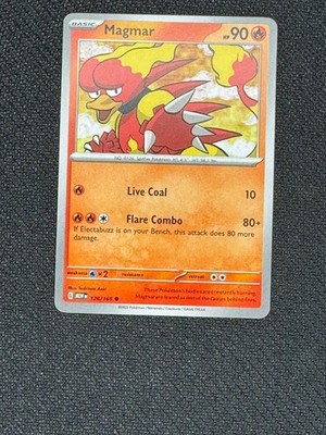 Magmar 126/165 Common 151 Pokemon Near Mint