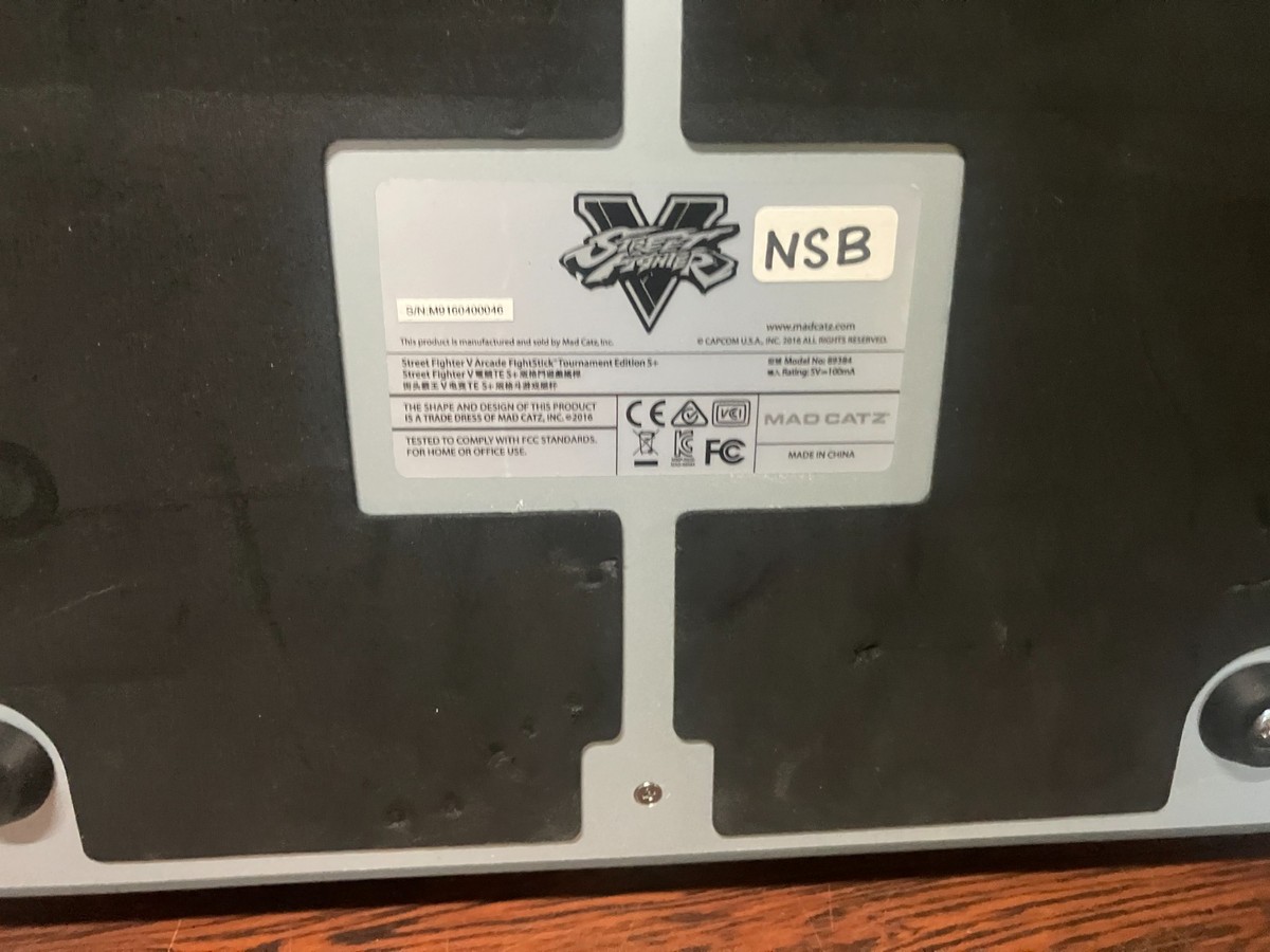 Street Fighter V Arcade FightStick Tournament Edition S+ PS3 PS4