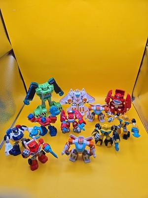 Hasbro Playskool Heroes Transformers Rescue Bots LOT of (11) Toy Figures