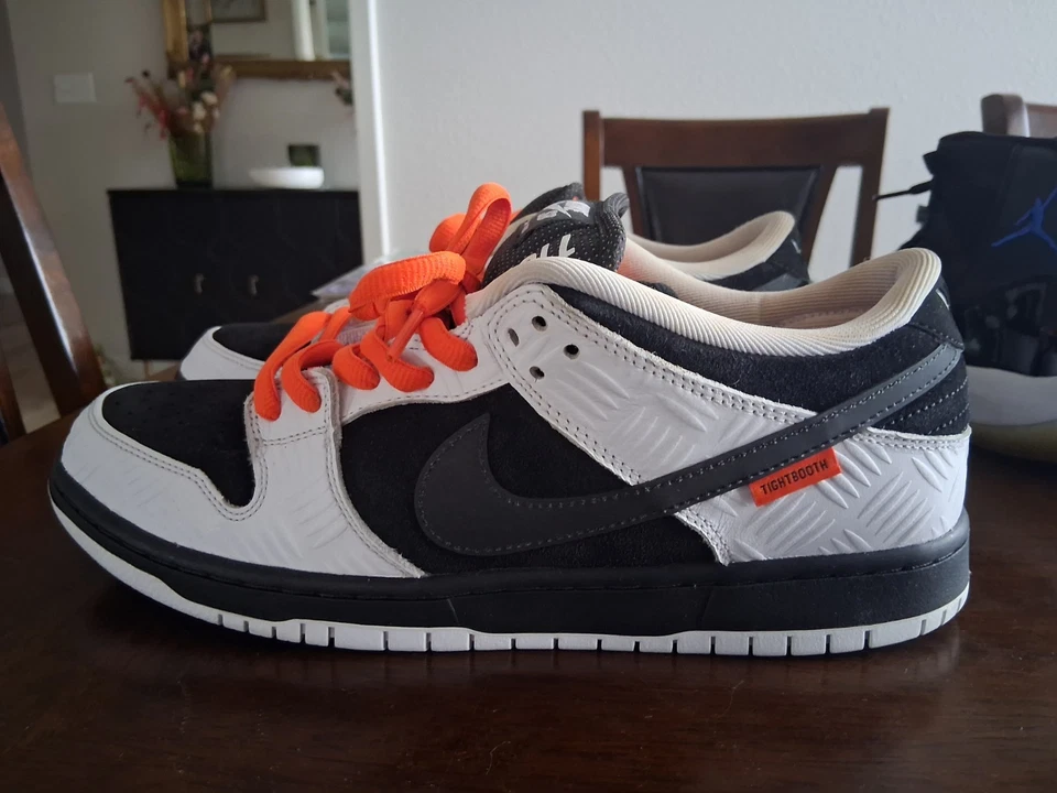 Nike SB Dunk Low X TightBooth Blanco - Talla 11 - Estado Limpio  Foto 2 de 4
