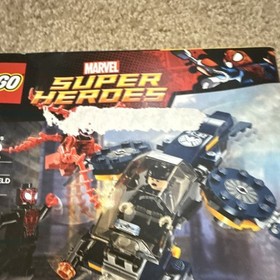 LEGO Carnage's SHIELD Sky Attack Marvel 76036 Complete Set 97 Pieces Ages 6-12