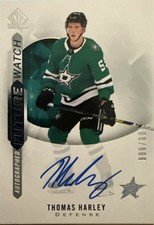 Upper Deck 2020-21 SP Authentic Thomas Harley Rookie Auto #157 Dallas Stars /999