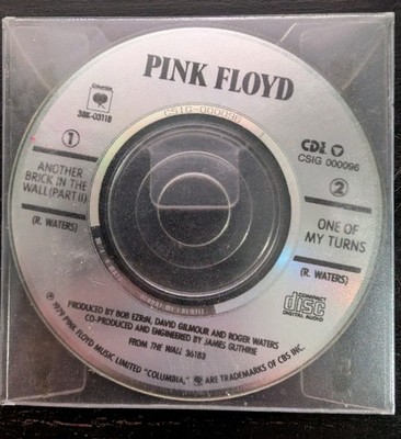 Pink Floyd-Another Brick In The Wall Part II/One Of My Turns CD Single-38K-03118