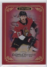 2019-20 Upper Deck Stature Rookies Red 67/75 Jonathan Davidsson #108 r9d