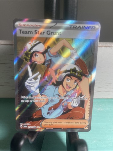 Team Star Grunt 242/198 Sv01: Scarlet & Violet Base Set Holo