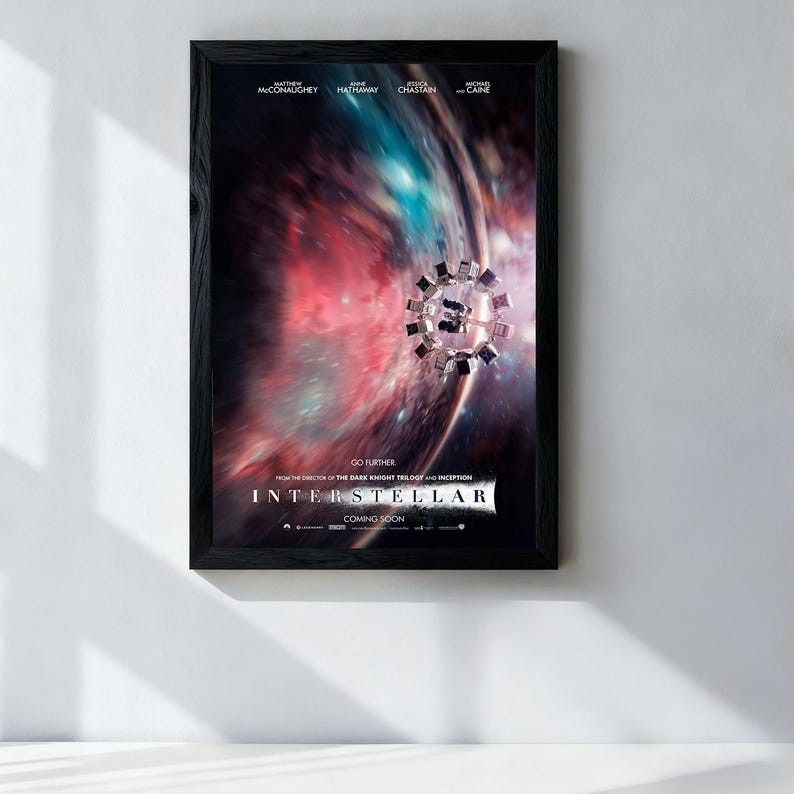Interstellar Space Odyssey IMAX poster film di fantascienza foto 6