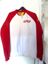 spain adidas year 2015-2016 football anthem jacket large good cond