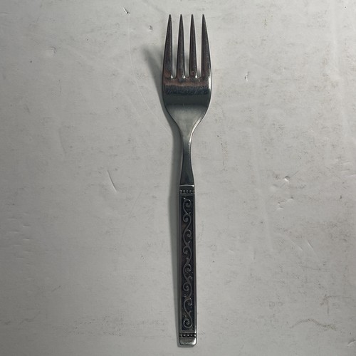 Set Of 25 1881 Roger’s Oneida Spanish Court Stainless Steel Utensils - Bild 13 von 19