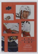 2024-25 Upper Deck Series 1 UD Portraits Red 3/99 Carter Verhaeghe #P-25 1jz3