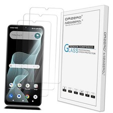 3 Pack Tempered Glass Screen Protector Compatible for Cricket Icon 6,