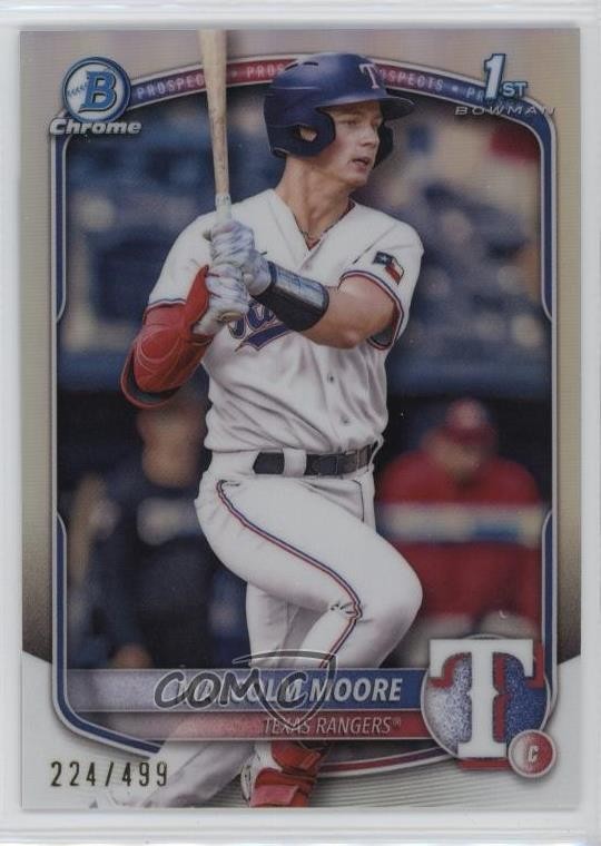 2025 Bowman Chrome Prospects Refractor /499 Malcolm Moore #BCP-129