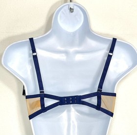 NWT  Dita Von Teese Women's 32C Femmoiselle Underwire Bra D59034, Blue