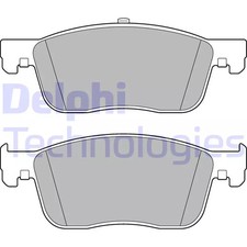 Jeu de plaquettes de frein avant DELPHI LP3260 PEUGEOT EXPERT 2.0 BlueHDi 120