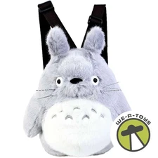 Studio Ghibli My Neighbor Totoro Big Gray Totoro Plush Backpack Sun Arrow