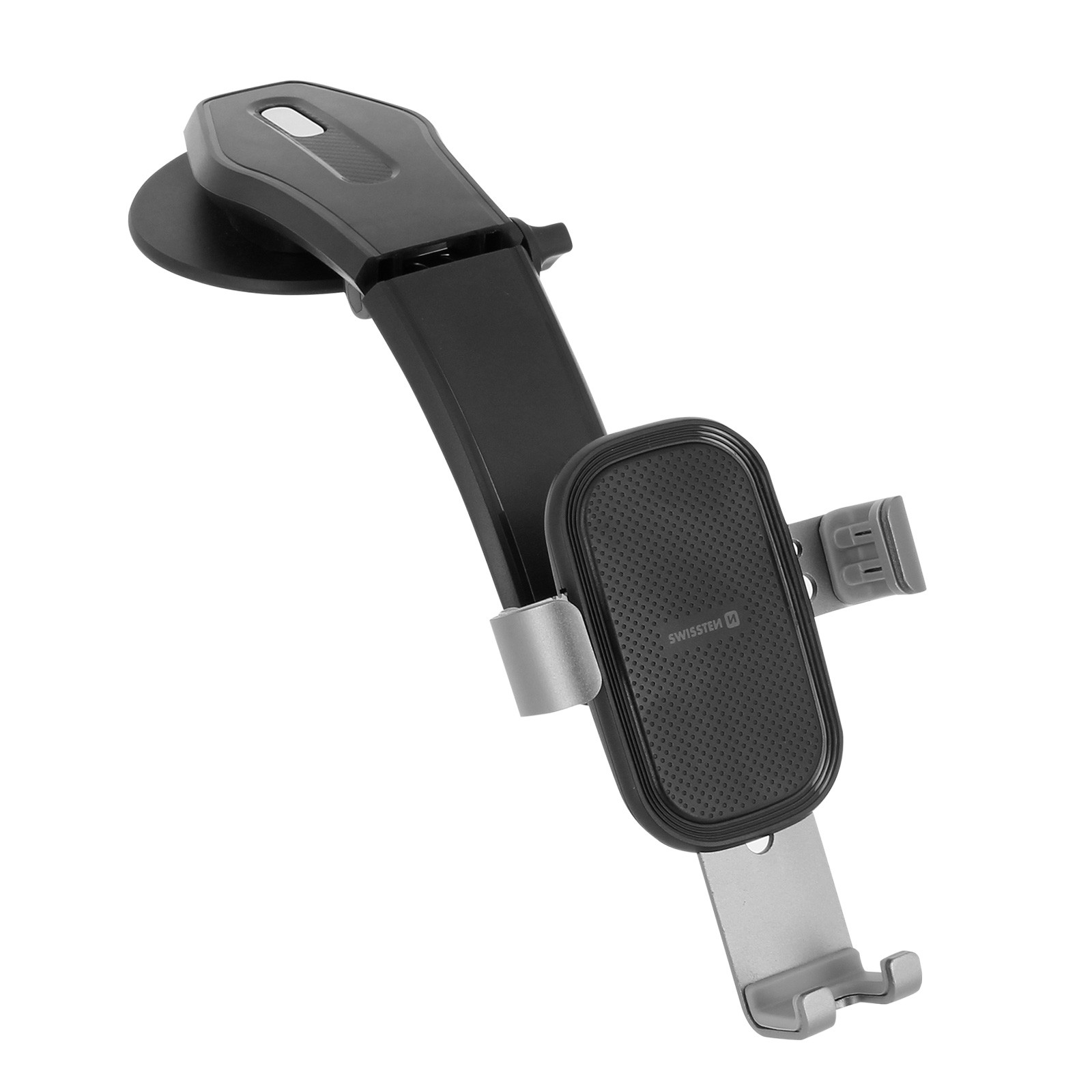 Support téléphone voiture Swissten gravité ventose tableau bord