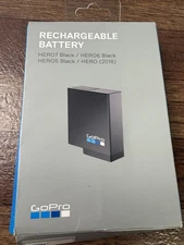 GoPro Rechargeable Battery For HERO 7 HERO 6 HERO 5 2018 Black AABAT-001-CA New!