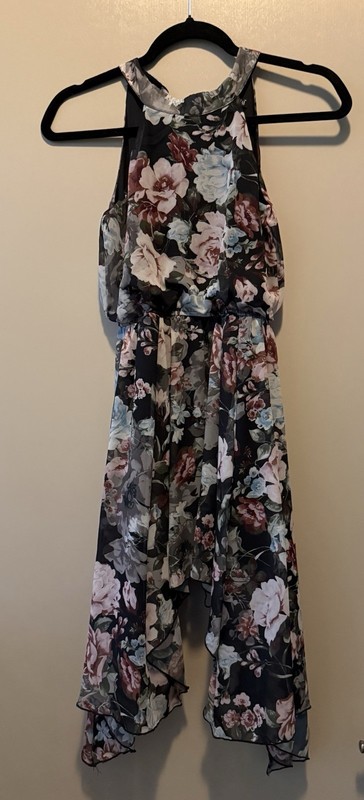 Flowy Floral Dress - Girls 10